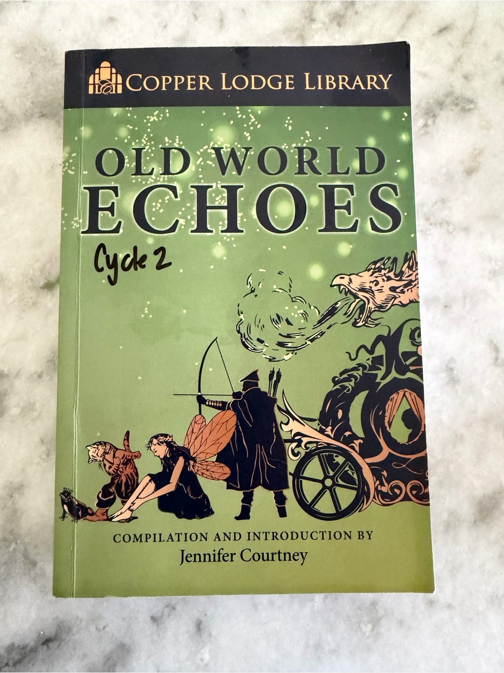 Old World Echoes — Green Paperback